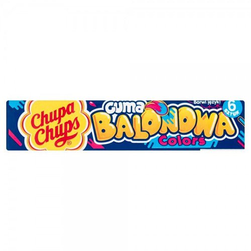 Chupa Chups Chewing-Gum x6 Bolonowa Framboise bleue - Sweetie Market