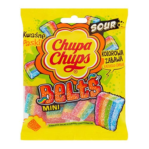 Chupa Chups Jellies Mini Belts 90 Gr - Sweetie Market